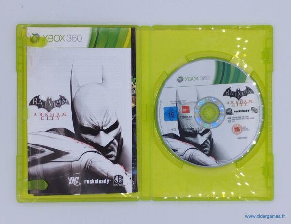 Batman: Arkham City xbox 360 older games retrogaming oldergames.fr