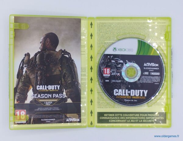 Call of Duty Advanced Warfare xbox 360 retrogaming older games oldergames.fr