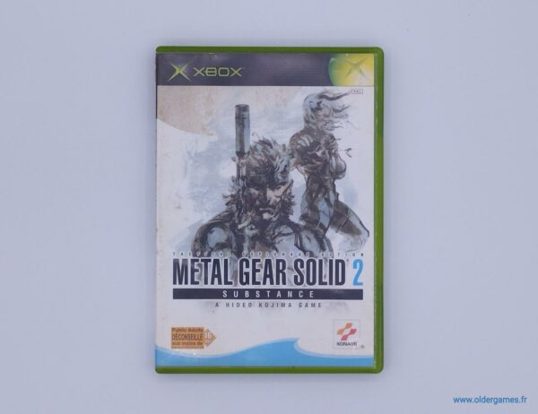 metal gear solid 2 substancemicrosoft xbox older games retrogaming oldergames.fr