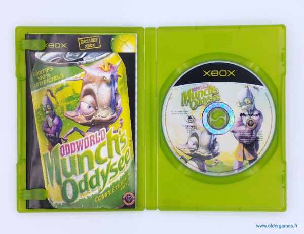oddworld munch's oddysee microsoft xbox older games retrogaming oldergames.fr