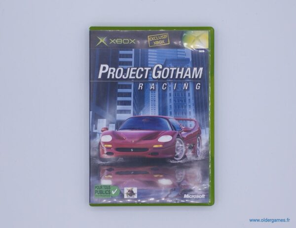 project gotham racing microsoft xbox older games retrogaming oldergames.fr