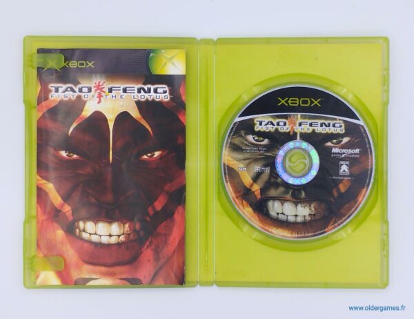 tao feng fist of the lotus microsoft xbox older games retrogaming oldergames.fr