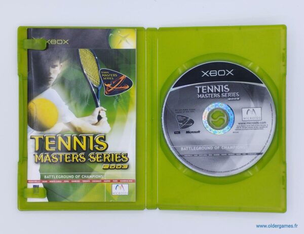 tennis masters series 2003 microsoft xbox older games retrogaming oldergames.fr