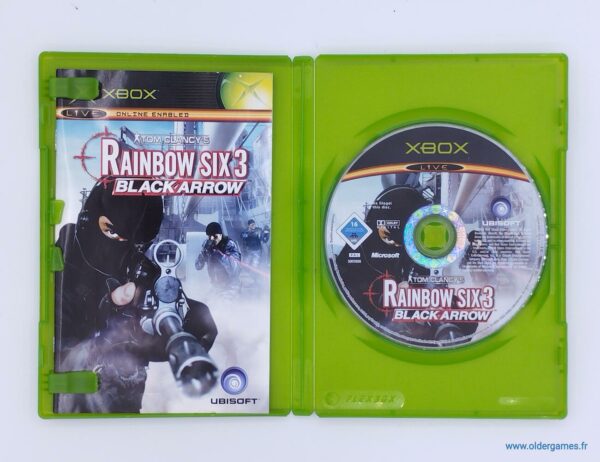 tom clancy's rainbow six 3 black arrow microsoft xbox older games retrogaming oldergames.fr