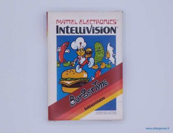 BurgerTime Mattel Intellivision oldergames.fr