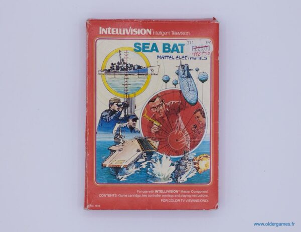 Sea Battle Mattel Intellivision oldergames.fr