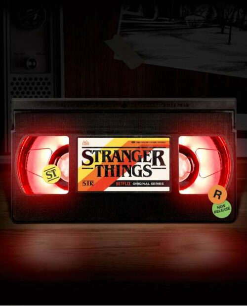 Lampe VHS Logo STRANGER THINGS