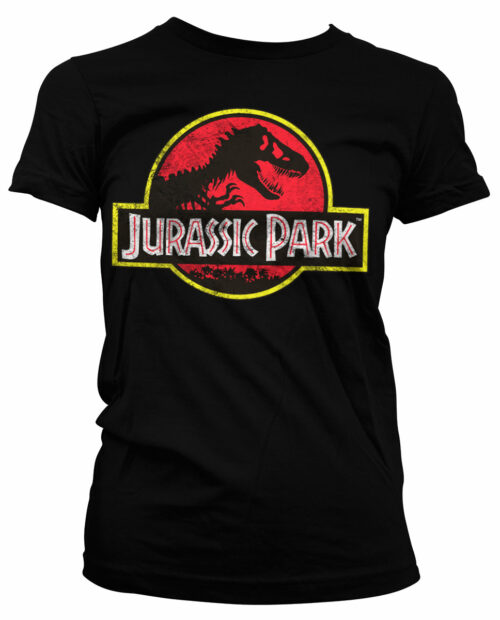 T-Shirt Girl Jurassic Park Logo