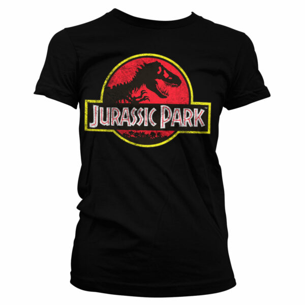 T-Shirt Girl Jurassic Park Logo