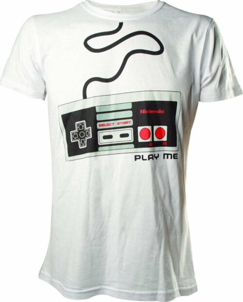 T-Shirt NES Controller Compressed