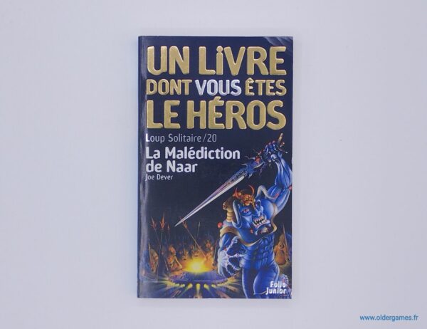 La Malédiction de Naar un livre dont vous êtes le héros ldvelh retrogaming older games oldergames.fr