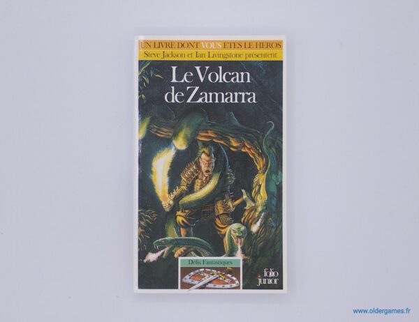Le Volcan de Zamarra un livre dont vous êtes le héros ldvelh retrogaming older games oldergames.fr