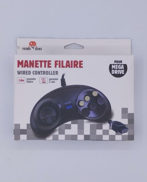 Manette 6 boutons MegaDrive/Genesis/Master System
