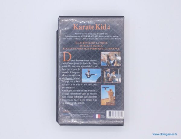 Miss Karaté Kid 4 retrogaming video club k7 vhs cassettes video older games oldergames.fr