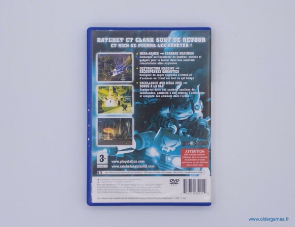 Ratchet & Clank 2 PS2 sony playstation 2 retrogaming jeux video older games oldergames.fr