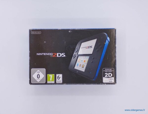 Console Nintendo 2DS Black + Blue en boite