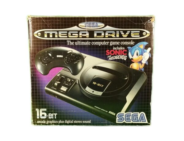 Console Sega Megadrive pack Sonic en boite