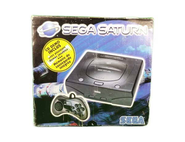 Console Sega Saturn switchée (PAL/US/Jap) en boite