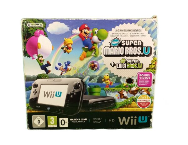 Console Wii U Mario & Luigi Premium Pack en boite