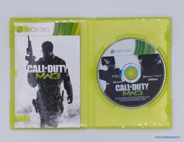 Call of Duty Modern Warfare 3 xbox 360 retrogaming older games oldergames.fr
