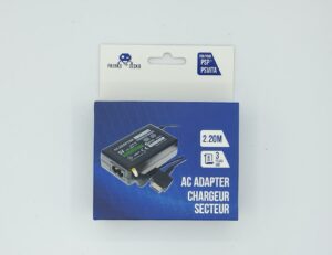 Chargeur secteur PS Vita 1000 & PSP + câble (avec 2 embouts) accessoires oldergames.fr retrogaming older games