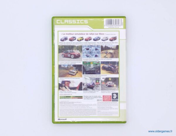 Colin McRae Rally 04 xbox retrogaming older games oldergames.fr