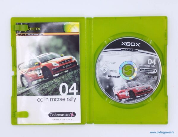 Colin McRae Rally 04 xbox retrogaming older games oldergames.fr
