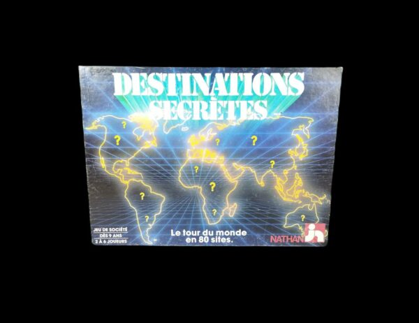 Destinations Secrètes jeux de société older games oldergames.fr vintage