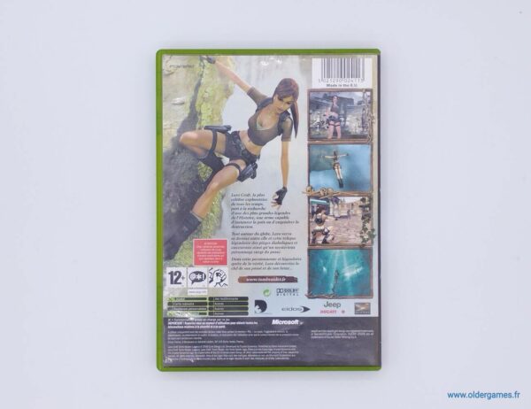 Lara Croft Tomb Raider Legend xbox retrogaming older games oldergames.fr