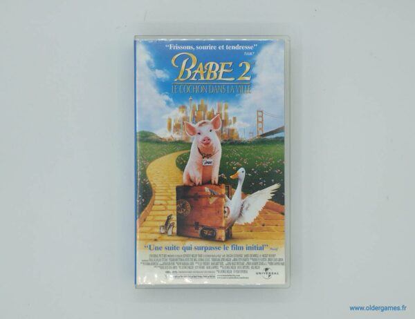 Babe 2 Le cochon dans la ville VHS cassette video videoclub retrogaming older games oldergames.fr
