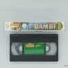 Bambi VHS cassette video disney videoclub retrogaming older games oldergames.fr