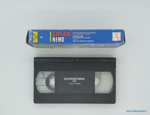 Captain Nemo VHS cassette video retrogaming older games oldergames.fr