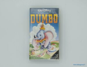 Dumbo VHS cassette video disney videoclub retrogaming older games oldergames.fr