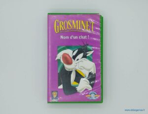 Grosminet Nom d'un chat VHS cassette video videoclub retrogaming older games oldergames.fr
