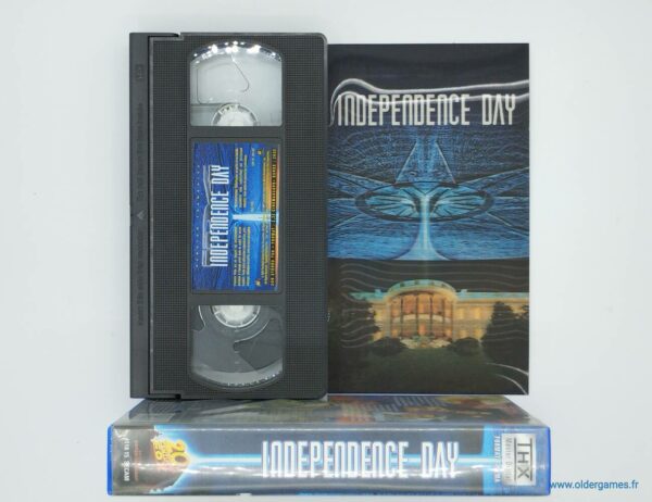 Independence Day VHS cassette video videoclub retrogaming older games oldergames.fr