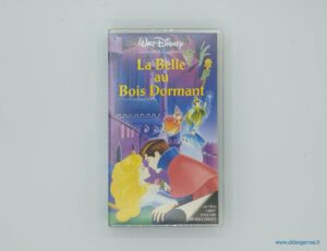 La Belle au bois dormant VHS cassette video disney videoclub retrogaming older games oldergames.fr