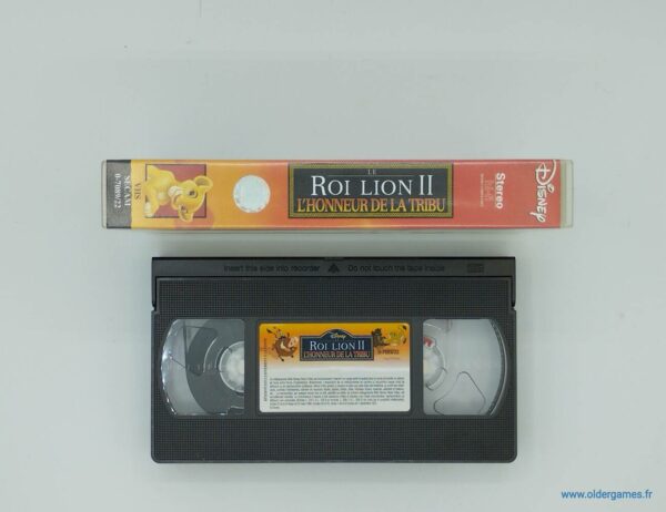 Le Roi Lion 2 L'honneur de la tribu VHS cassette video disney videoclub retrogaming older games oldergames.fr