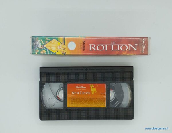 Le roi Lion VHS cassette video disney videoclub retrogaming older games oldergames.fr