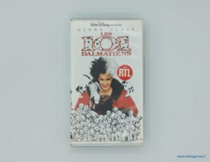 Les 101 Dalmatiens VHS cassette video disney videoclub retrogaming older games oldergames.fr