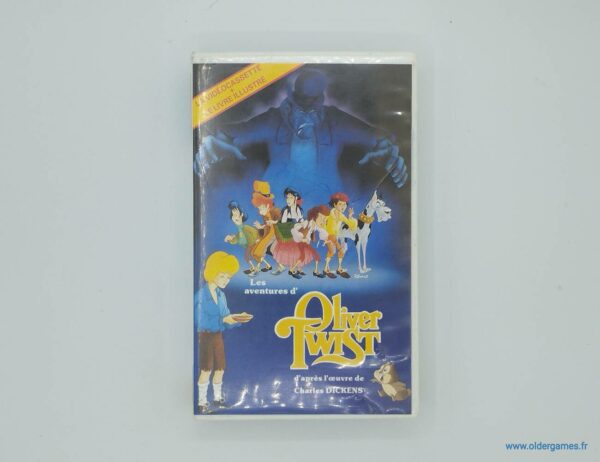 Les aventures d'Oliver Twist VHS cassette video videoclub retrogaming older games oldergames.fr