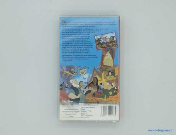 Pocahontas 2 Un monde nouveau VHS cassette video disney videoclub retrogaming older games oldergames.fr