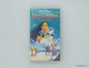 Pocahontas Une légende Indienne VHS cassette video disney videoclub retrogaming older games oldergames.fr