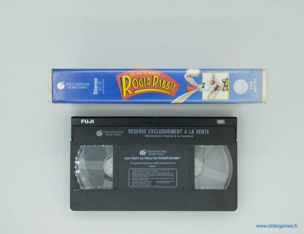 Qui veut la peau de roger Rabbit VHS cassette video videoclub retrogaming older games oldergames.fr