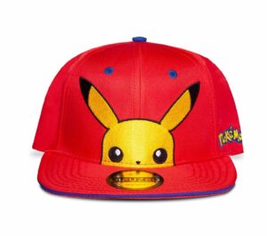 Casquette Snapback Enfant Pokemon Pikachu older games oldergames.fr retrogaming produits dérivés