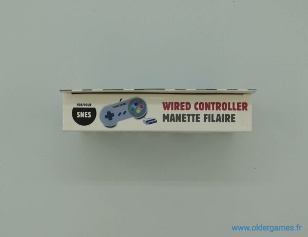 Manette filaire Super Nintendo SNES retrogaming older games oldergames.fr