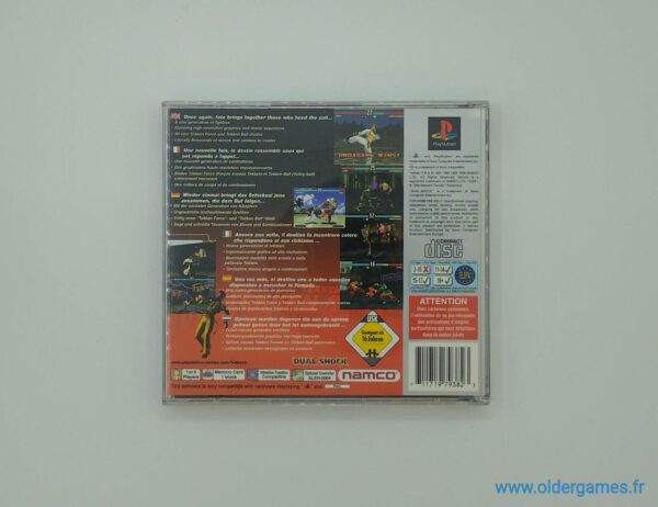Tekken 3 sony ps1 playstation 1 retrogaming older games oldergames.fr
