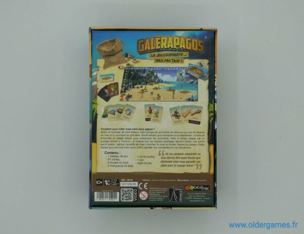 Galèrapagos retrogaming jeux de société vintage older games oldergames.fr