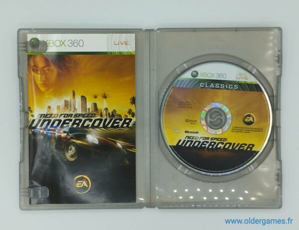 Need for Speed Undercover xbox 360 microsoft retrogaming older games oldergames.fr jeux vidéo