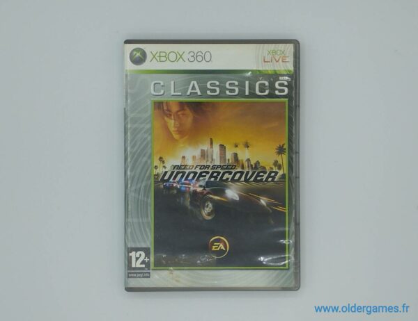 Need for Speed Undercover xbox 360 microsoft retrogaming older games oldergames.fr jeux vidéo