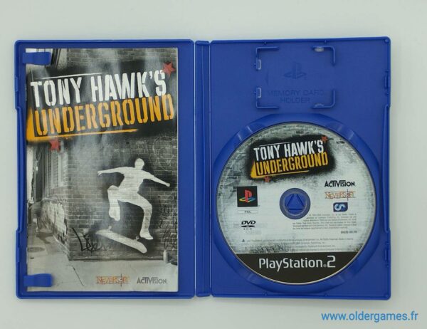 Tony Hawk's Underground sony ps2 playstation 2 retrogaming older games oldergames.fr